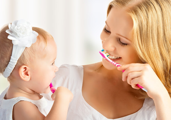 This is the image for the news article titled Toothbrush and Toothpaste Products as Your Child Grows
